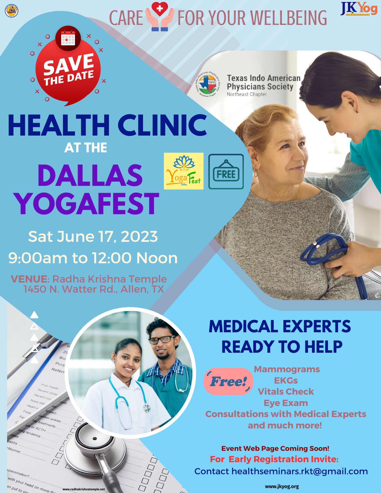 Free Health Clinic @ Dallas YogaFest